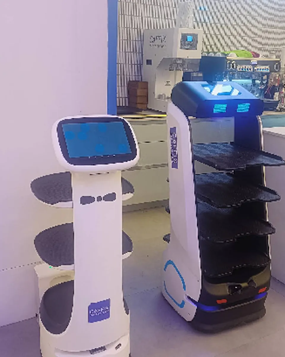 Caffix's food-serving robots